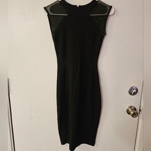 French Laundry Elegant Black Sleeveless Dress